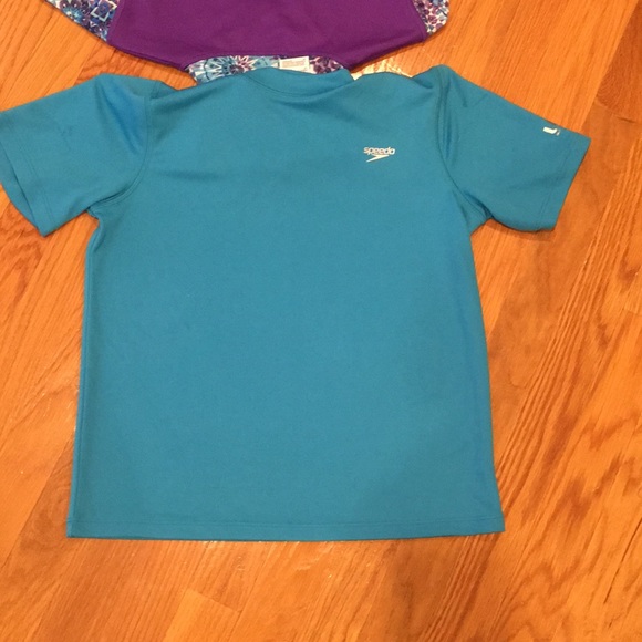 Speedo girls 2-pack swim tee - Picture 2 of 2